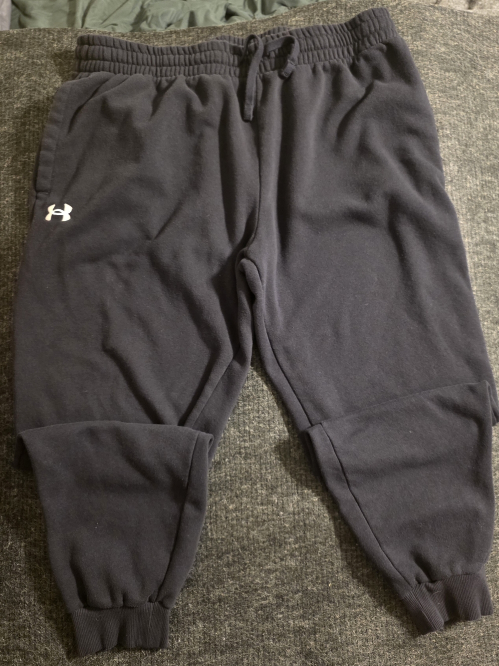 Under Armour Kids Navy Blue Fleece Joggers